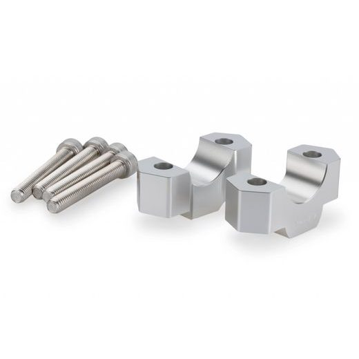 Risers PUIG 22142P srebrna height 20mm, d 29mm