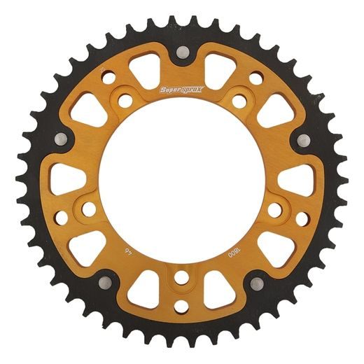 Zadnji verižnik (zobnik) SUPERSPROX STEALTH RST-1800:46-GLD zlata 46T, 530