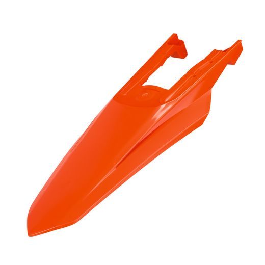 Rear Fender POLISPORT 8687400001 Orange OEM Color