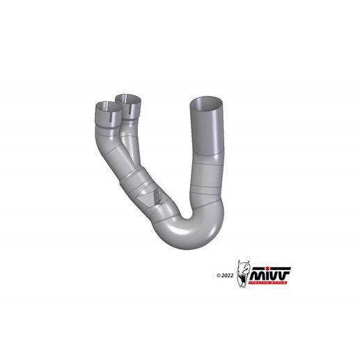No-kat pipe MIVV D.049.C1 (compatible with both MIVV and original silencers)