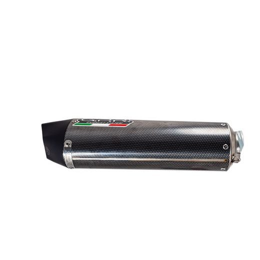 Dual slip-on exhaust GPR GPE ANN. K.80.GPAN.PO Carbon look KAWASAKI - Z 1000 [2007 - 2009]