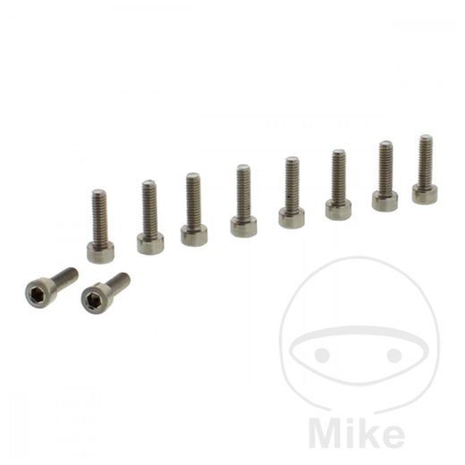 Cap head bolts JMT DIN 912 A2 M4X0.7 12 mm 10 pieces