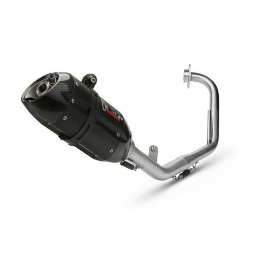 Celoten izpušni sistem 1x1 MIVV SUONO Y.030.L9 Steel Black