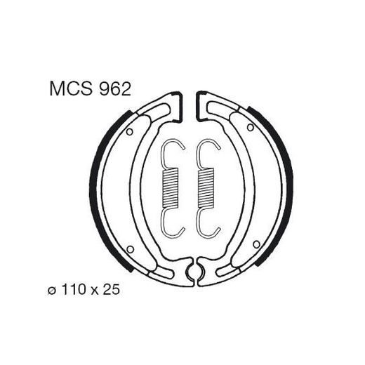Zavorne čeljusti LUCAS MCS 962