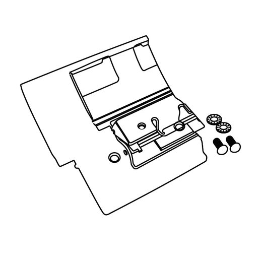 Top case handle SHAD D1TV80R for ATV80 and ATV110
