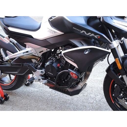 Engine guards RDMOTO CF176KDSL01K Črn (with protectors)