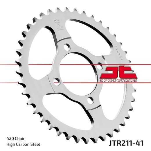 Zadnji verižnik (zobnik) JT JTR 211-41 41T, 420