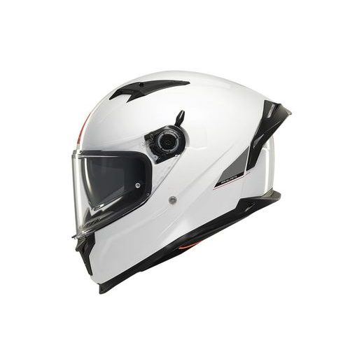 Helmet MT Helmets BRAKER SV SOLID A0 GLOSS PEARL WHITE M