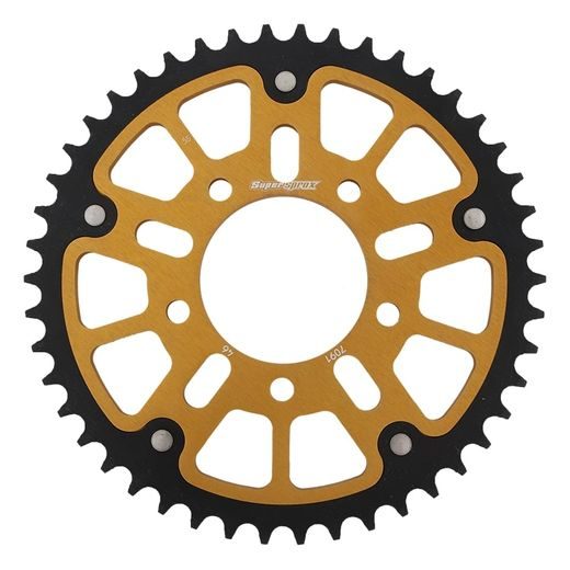 Zadnji verižnik (zobnik) SUPERSPROX STEALTH RST-7091:46-GLD zlata 46T, 520