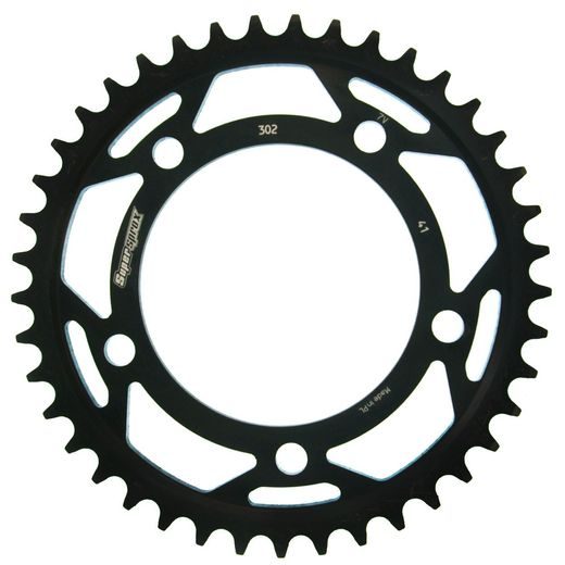 Zadnji verižnik (zobnik) SUPERSPROX RFE-302:41-BLK črna 41T, 530