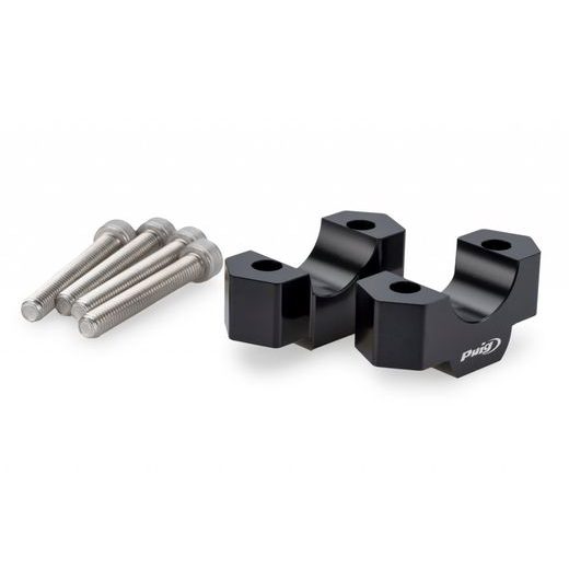 Risers PUIG 22142N črna height 20mm, d 29mm