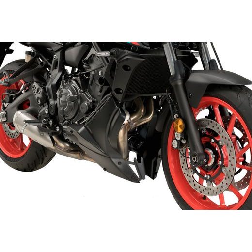Engine spoiler PUIG 20624J matt black