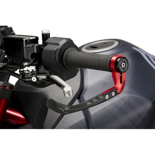 Clutch lever protector PUIG RAW 21994R rdeč