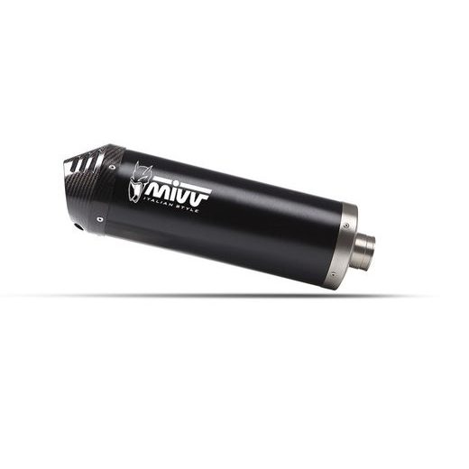 Dušilec (lonec) MIVV OVAL KO.002.LVC Black with carbon cap