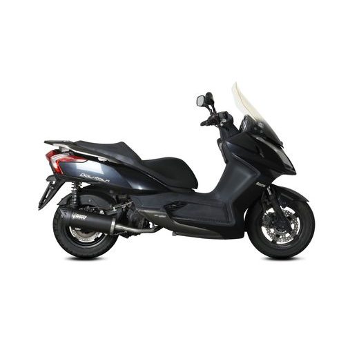 Celoten izpušni sistem 1x1 MIVV MOVER MV.KY.0002.LV Črn