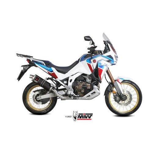 Dušilec (lonec) MIVV DAKAR H.079.LDKB Black Stainless Steel HONDA - CRF 1100 L Africa Twin [2020 - 2022]