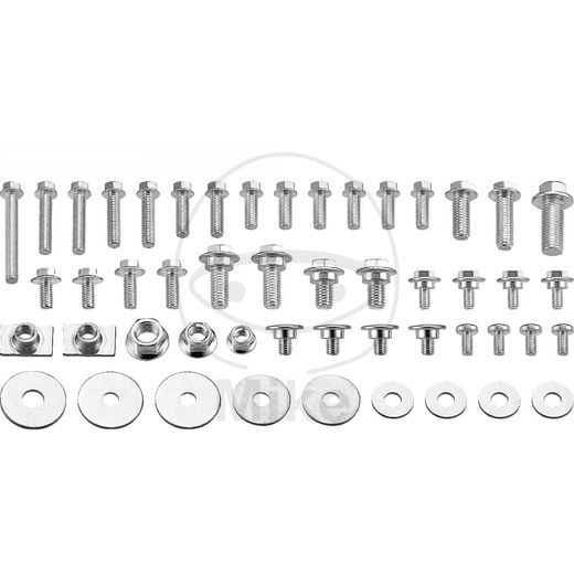 Assorted fastenerkit JMP 50 pieces