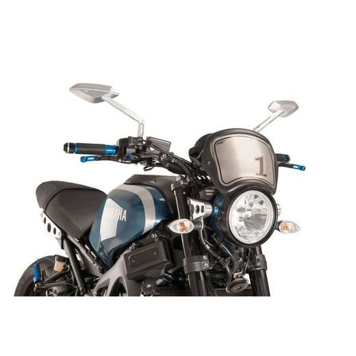 Windshield PUIG FRONTAL PLATE 9168J matt black