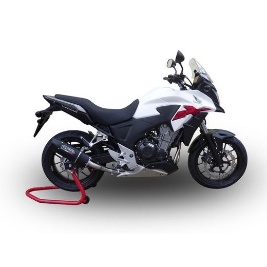 Slip-on exhaust GPR FURORE NERO H.222.1.FUNE Matte Black