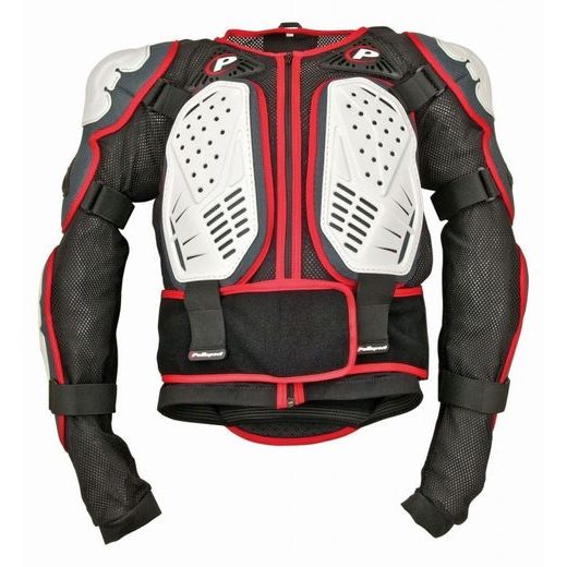 Body protection POLISPORT INTEGRAL 8003000009 XS white/black