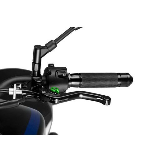 Clutch lever without adapter PUIG 3.0 230NV kratka (short) black/green