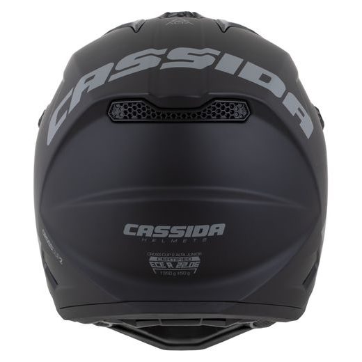 Motocross Helmet CASSIDA CROSS CUP 2 ALTA JUNIOR black matt/dark gray S