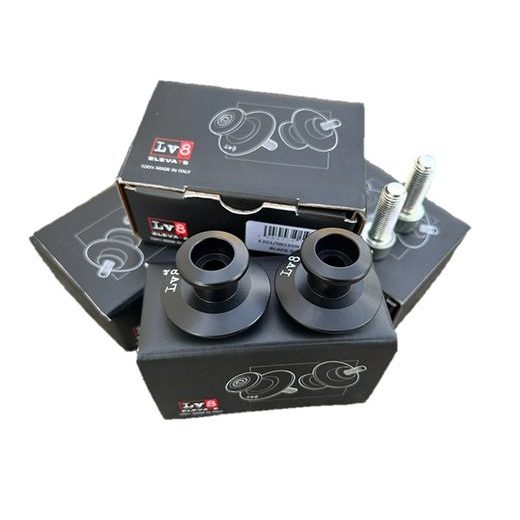 Aluminium bobbins LV8 DIAVOL E201/06100N M6x1 črna