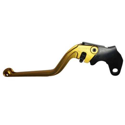Clutch Lever ACCOSSATO ESY695 fixed CNC-worked aluminium, gold