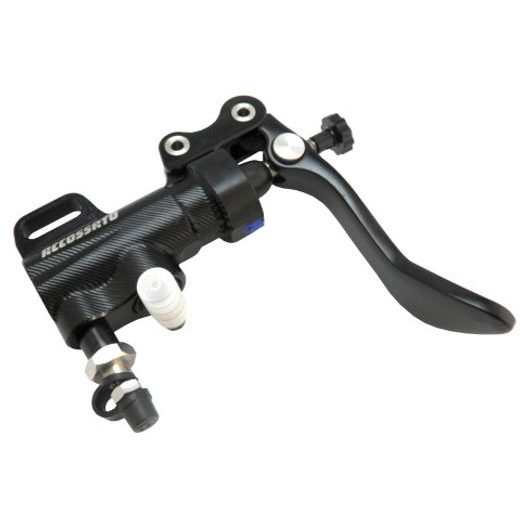 Thumb brake master cylinder ACCOSSATO BP011 piston diam. 13.5 mm with bent lever, without bracket