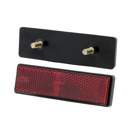 Rectangular reflector SIEM 246473041 rdeč