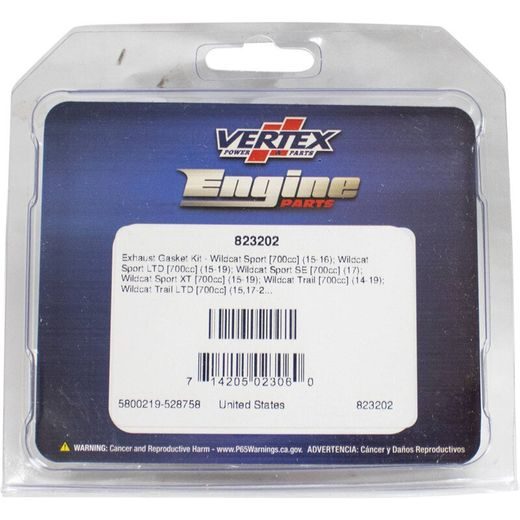 Exhaust gasket kit WINDEROSA 823202