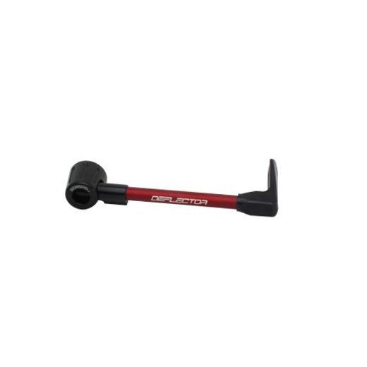 Lever guard ACCOSSATO DE001 with red hose and joint right, aluminium