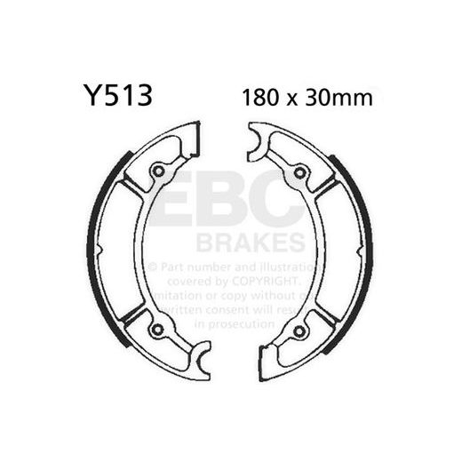 Brake shoe set EBC Y513