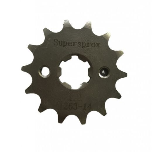 Verižni set D.I.D Chain - Srebrna chain 428 D, Non-sealed, CHK front sprocket SUPERSPROX, CHK rear sprocket SUPERSPROX za RIEJU RS-2 125 2006-2010