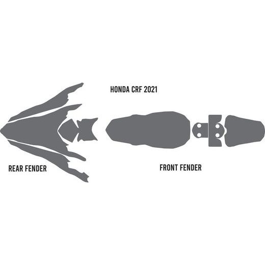 Mud deflector TwinAir 177767001 Fender foam