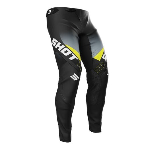 Hlače SHOT AEROLITE HVA A05-11A-A02-28 black / grey 28