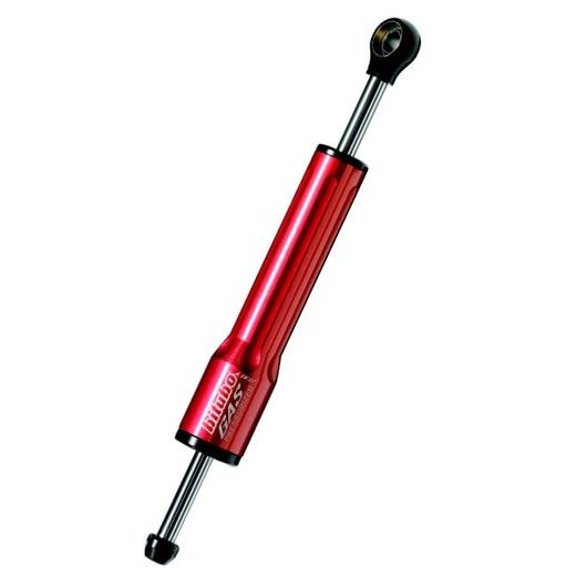 Steering damper kit BITUBO racing mounting with red shock absorber