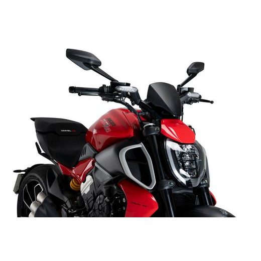 Windshield PUIG NEW GEN. SPORT PLUS 21712J matt black