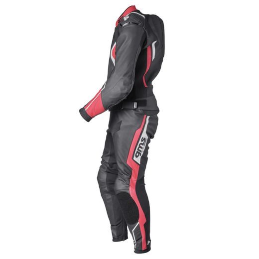 2pcs leather suit GMS GR-1 ZG70000 black-red-white 54H