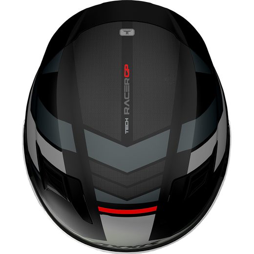INTEGRALNA čelada AXXIS GP RACER SV FIBER tech matt gray M