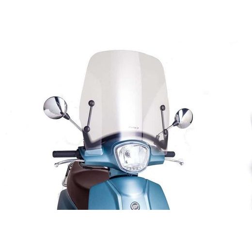 Windshield PUIG T.S. 8966W prozorna