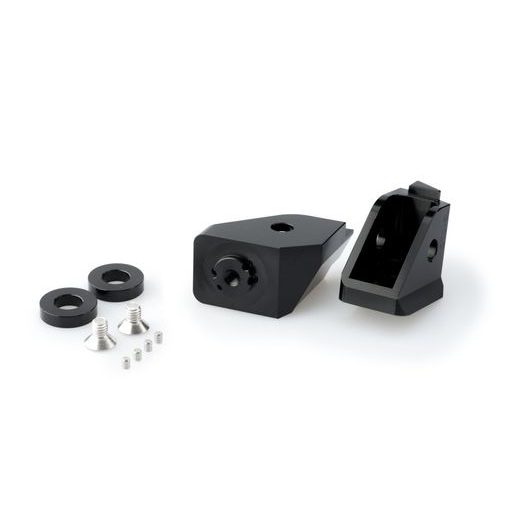 Adapterji za stopalke (Footpeg adapters) PUIG 20321N adjustable črna