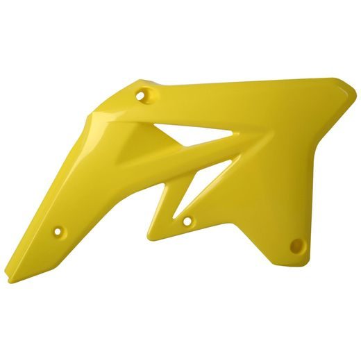 Radiator scoops POLISPORT 8428400001 (par) yellow RM 01
