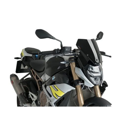 Windshield PUIG NEW GEN. SPORT 20886N črna