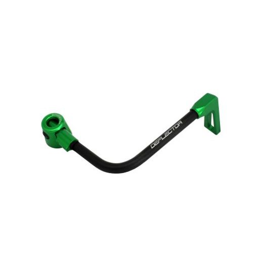 Lever guard ACCOSSATO DE001 with black hose and joint right, aluminium