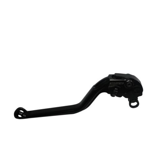 Clutch Lever ACCOSSATO ESM069 fixed CNC-worked aluminium, black