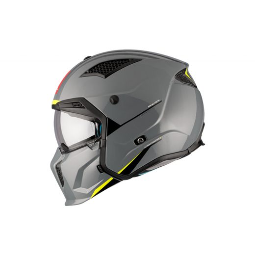 Helmet MT Helmets STREETFIGHTER SV S SOLID A22 GLOSS GREY L