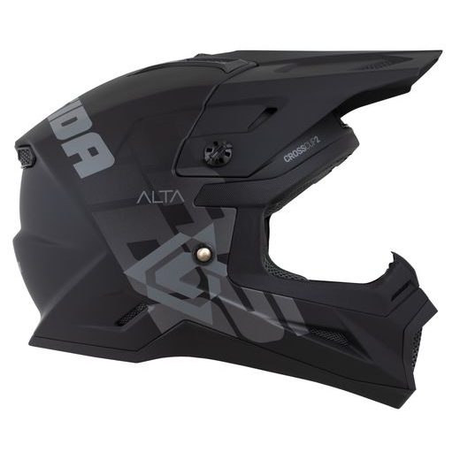Motocross Helmet CASSIDA CROSS CUP 2 ALTA JUNIOR black matt/dark gray XL