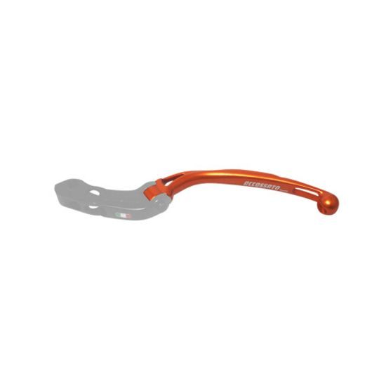 Only spare handle folding radial clutch ACCOSSATO LV027 for ACCOSSATO and BREMBO brake master cylinder oranžna