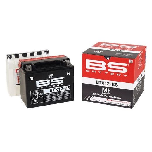 Akumulator brez vzdrževanja BS-BATTERY BTX12-BS (YTX12-BS)